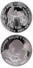 images/productimages/small/Vaticaan 10 euro 2003 25 jaar Johannes Paulus II.jpg